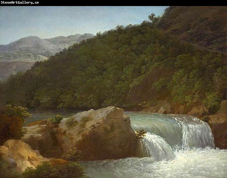 Jean-Joseph-Xavier Bidauld View of the Cascade of the Gorge near Allevard